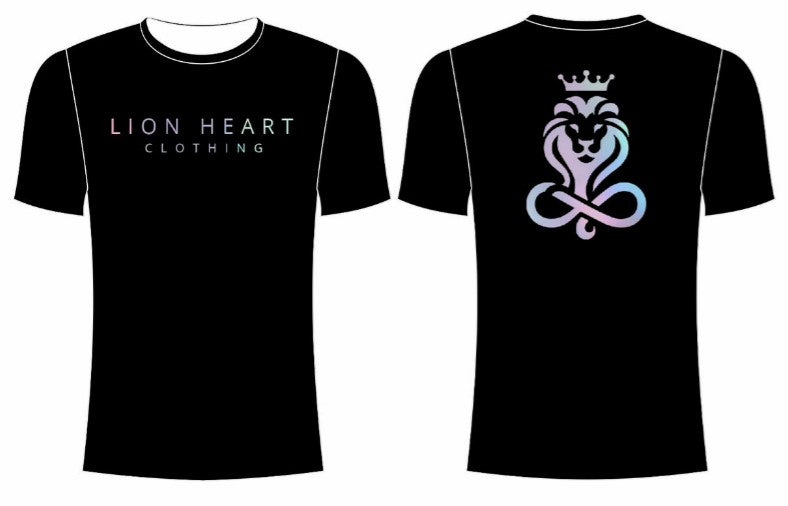Lion Heart Reflector T-Shirt (100% Cotton)